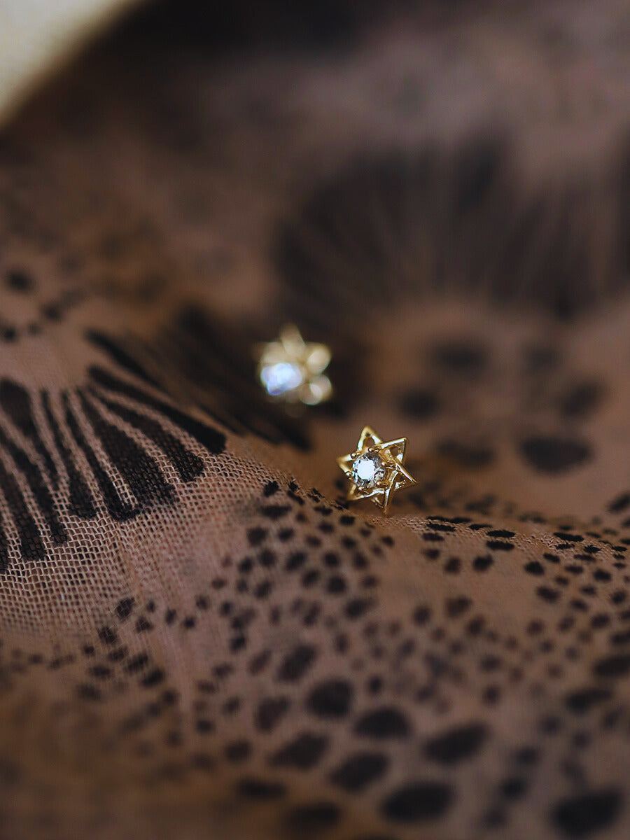 Hexagram Star Stud Earrings