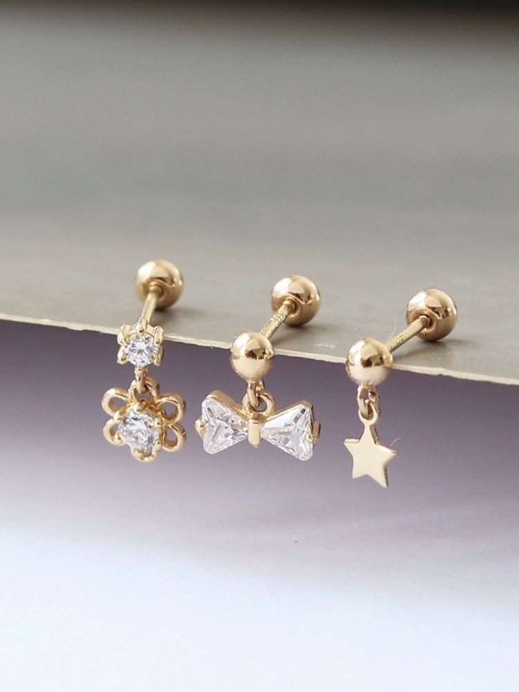 Trio Darling Stud Earrings