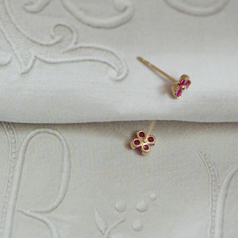 Pink Celeste Stud Earrings