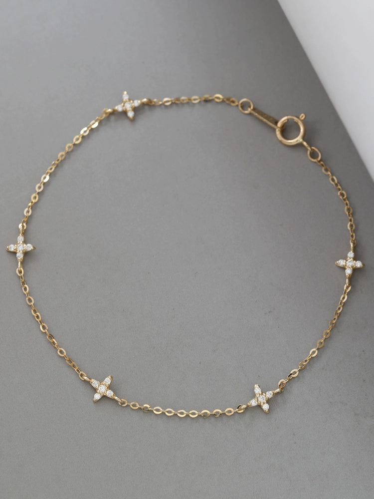 Eleanor Cross Patterned Bracelet