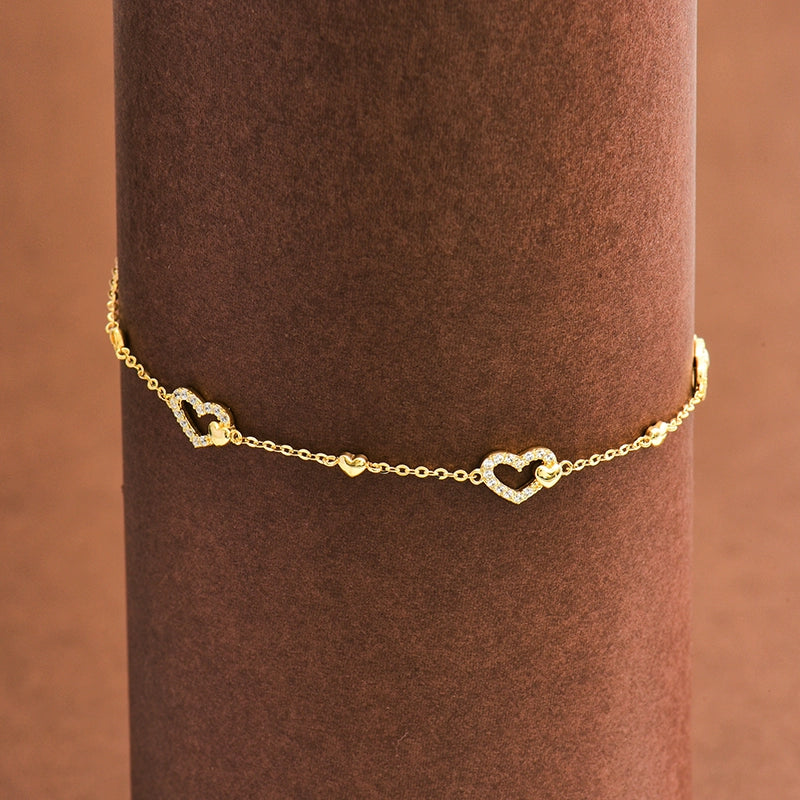 Heart Pattern Bracelet