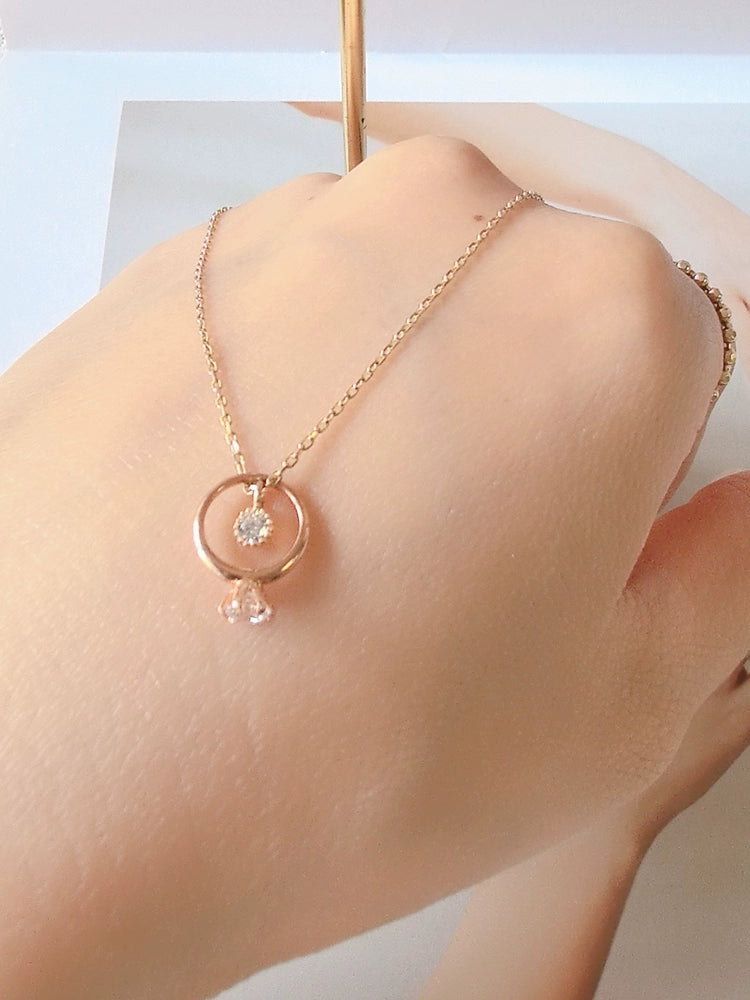 Pop Ring Charm Necklace