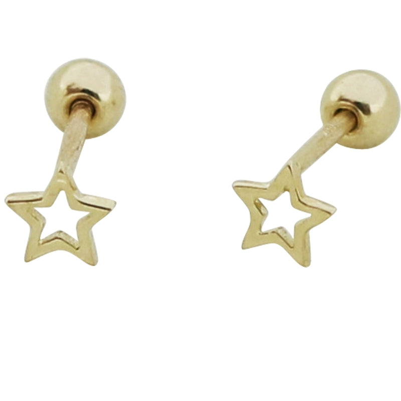 Tiny Star Stud Earrings