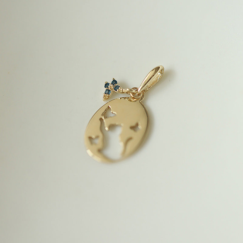 Catjoy Coin Charm Necklace