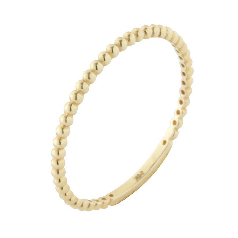 Bale Beaded Stackable Ring