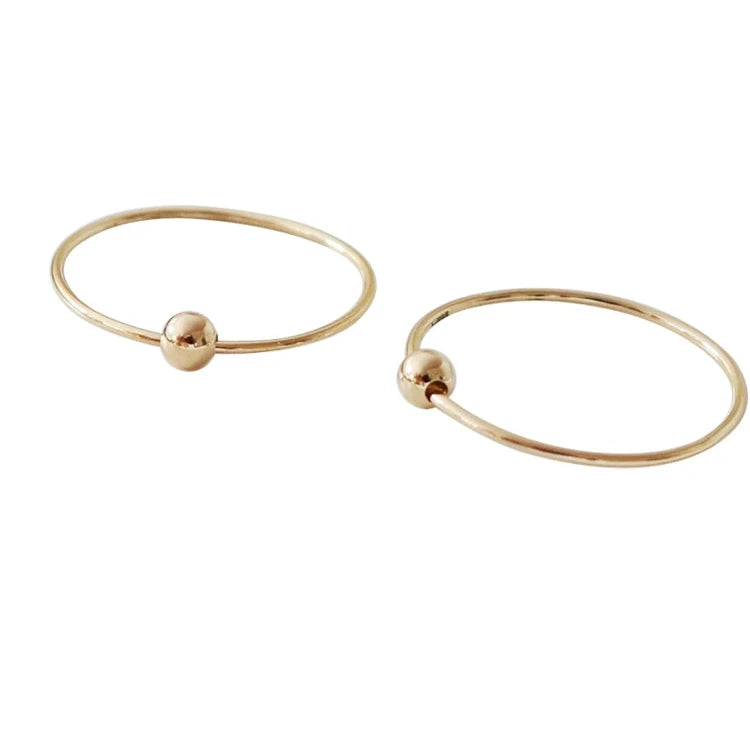 Dome Ball Stackable Ring