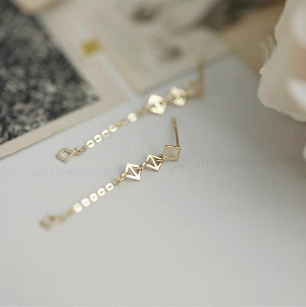 Churchill Chain Stud Earrings