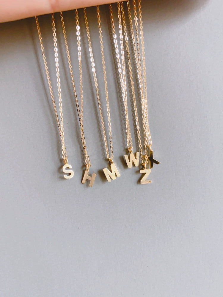 Single Letter Charm Bracelet