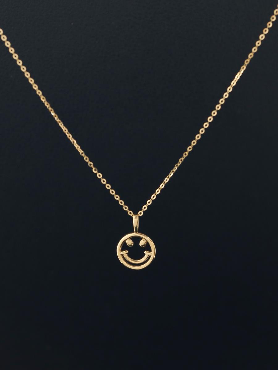 Just Smile Charm Necklace