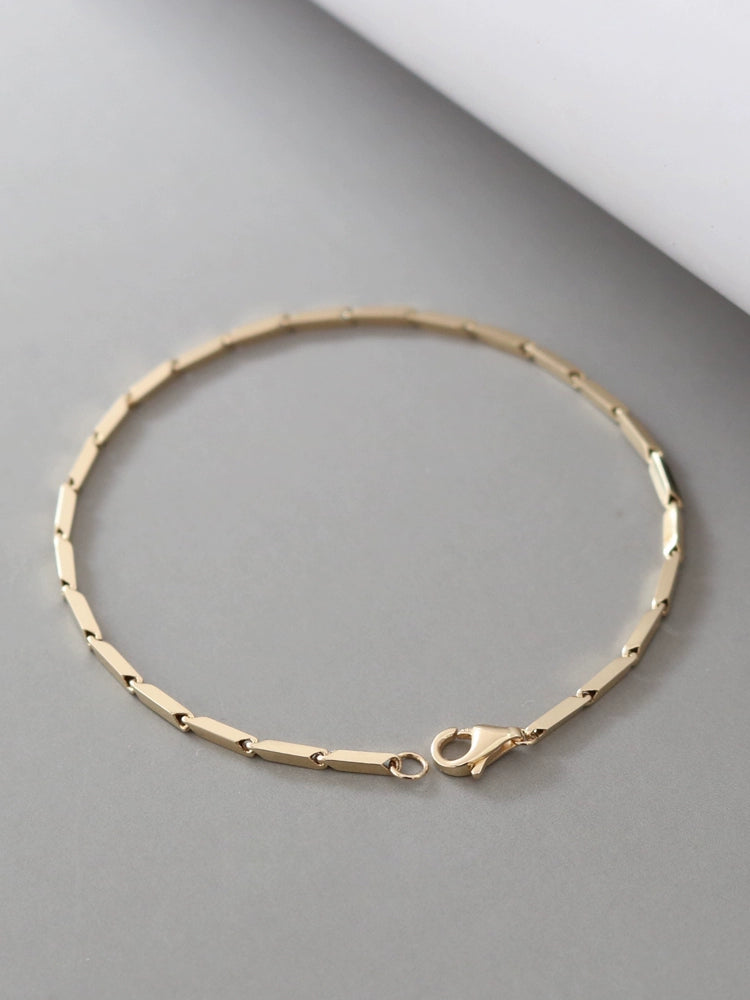 Thick Barleylink Chain Bracelet