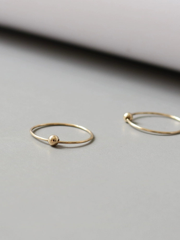 Dome Ball Stackable Ring