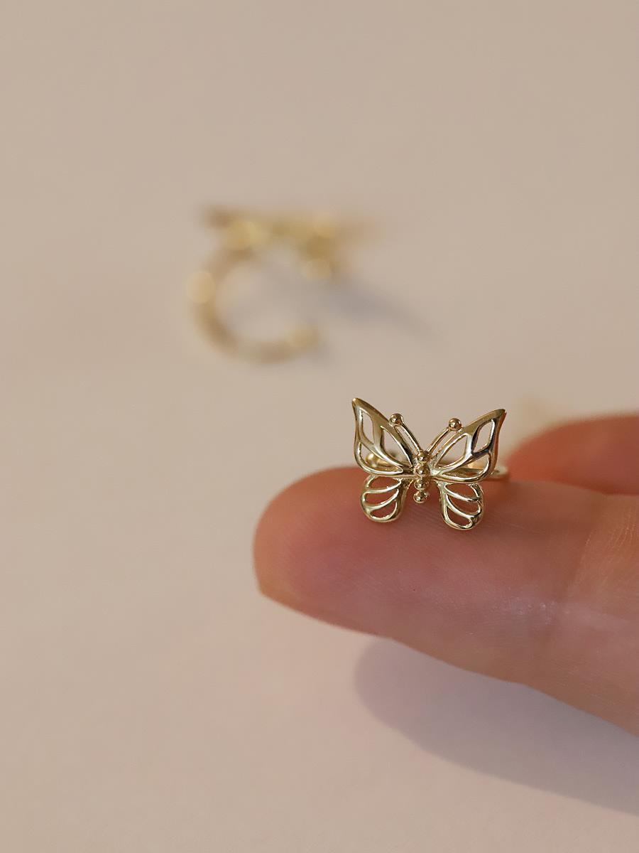 Butterfly Ear Cuff Earrings