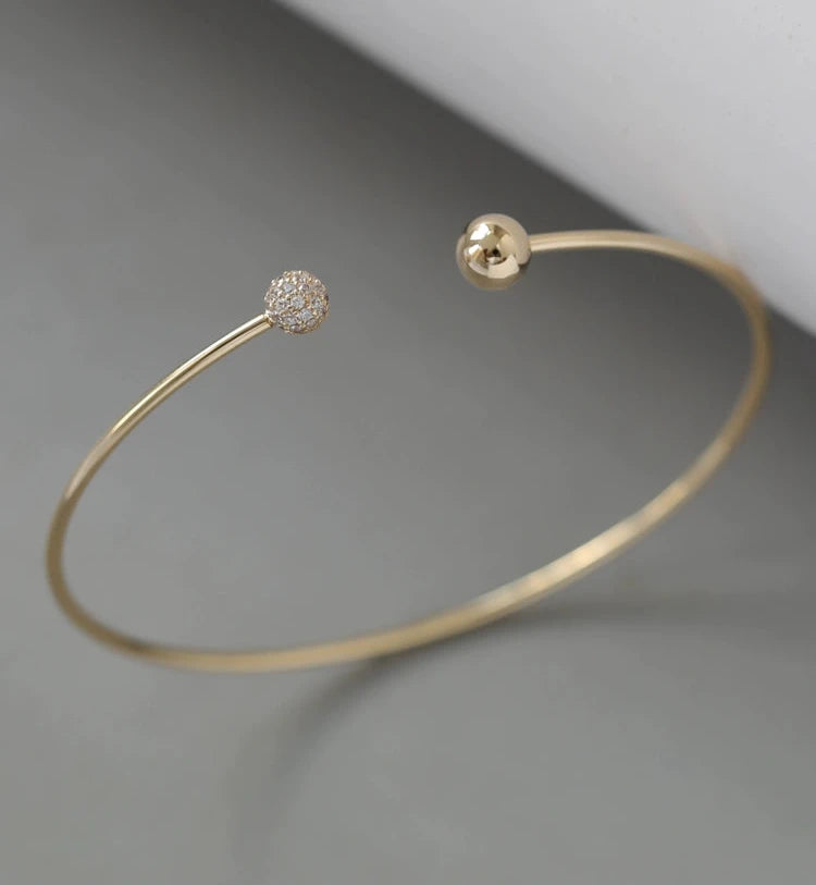 Cluster Ball Together Bangle Bracelet