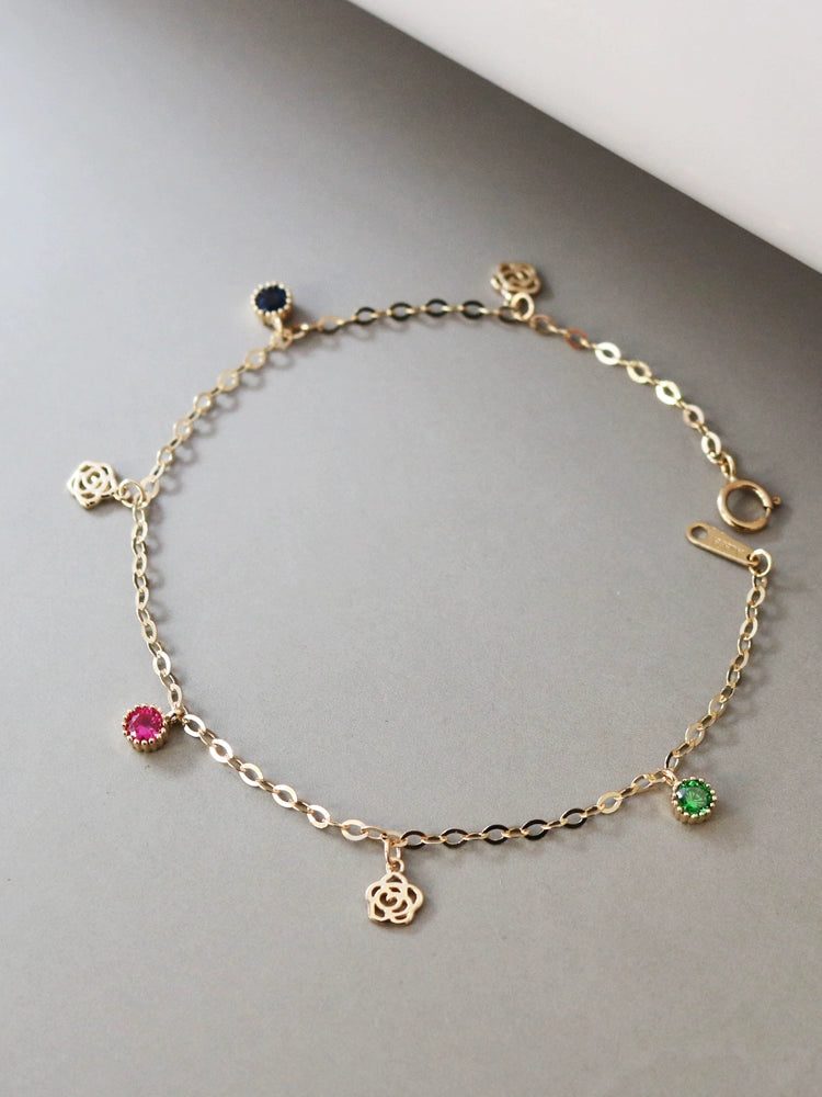 Ivana Rose Bezel Bracelet / Anklet