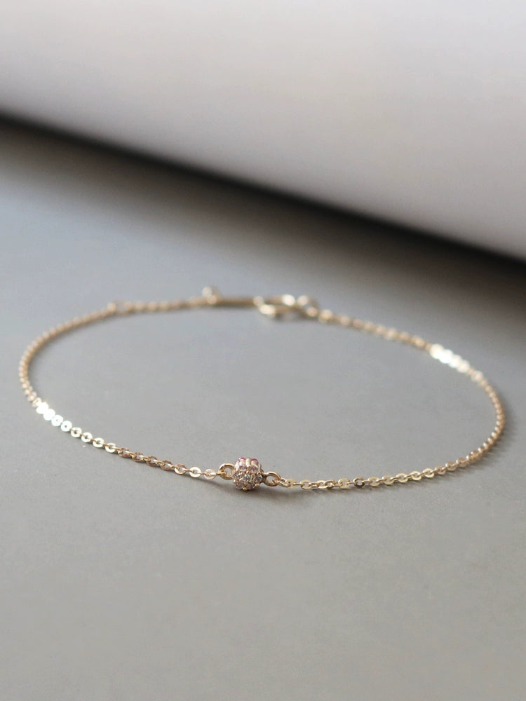 Single Cluster Stone Bracelet