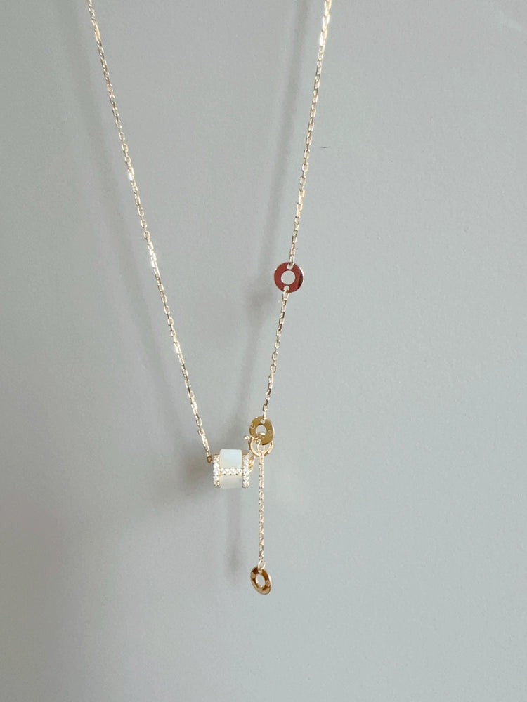 Wheel of Fortune Lariat Necklace