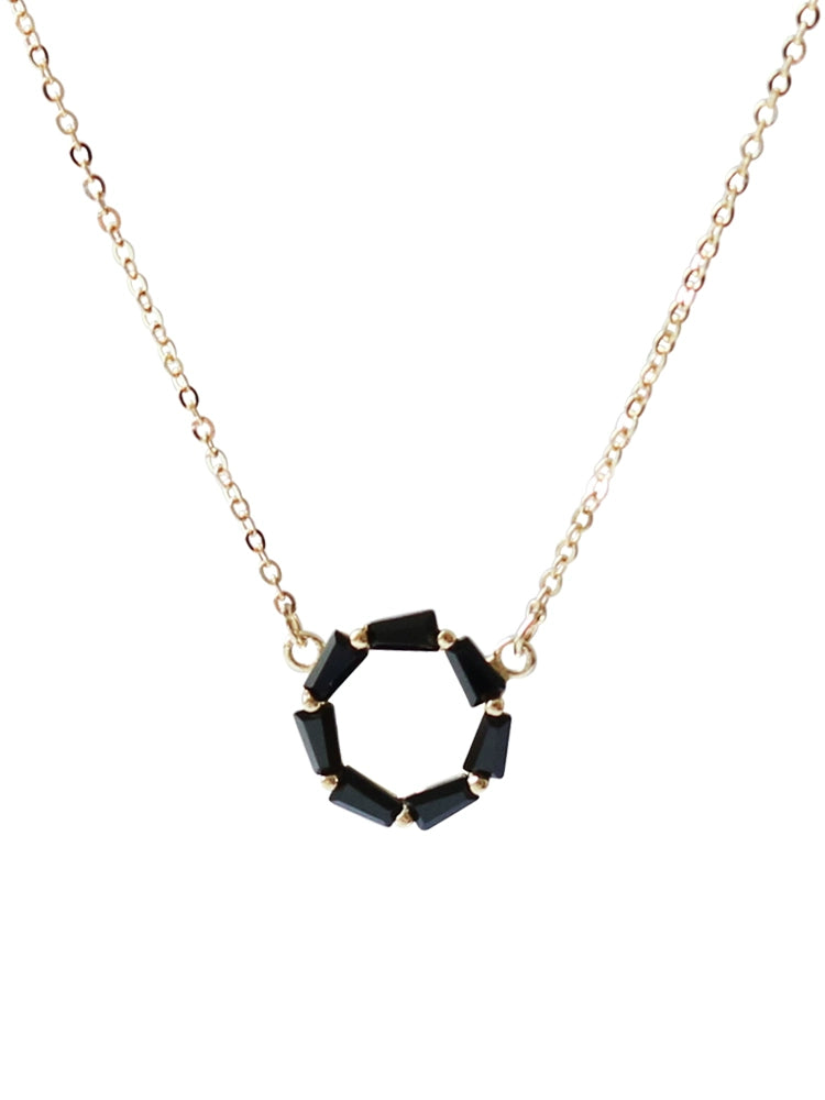 Black Onyx Polo Necklace