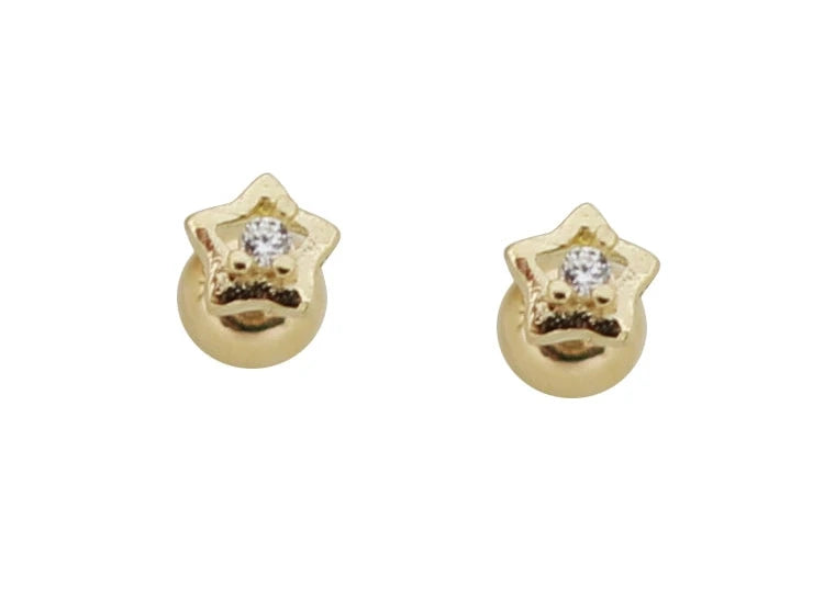 Jewel Star Stud Earrings