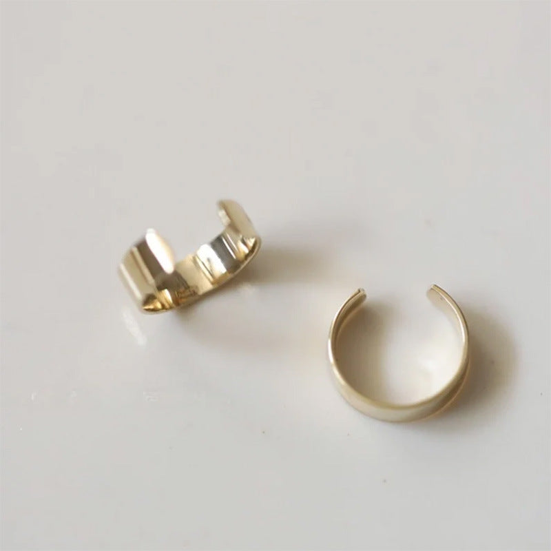 Minimalistic Art Ear Cuff Earrings