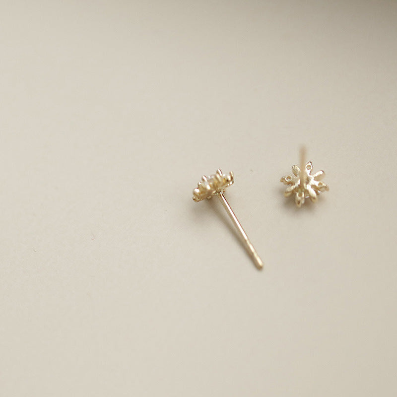 Horizon Sun Stud Earrings