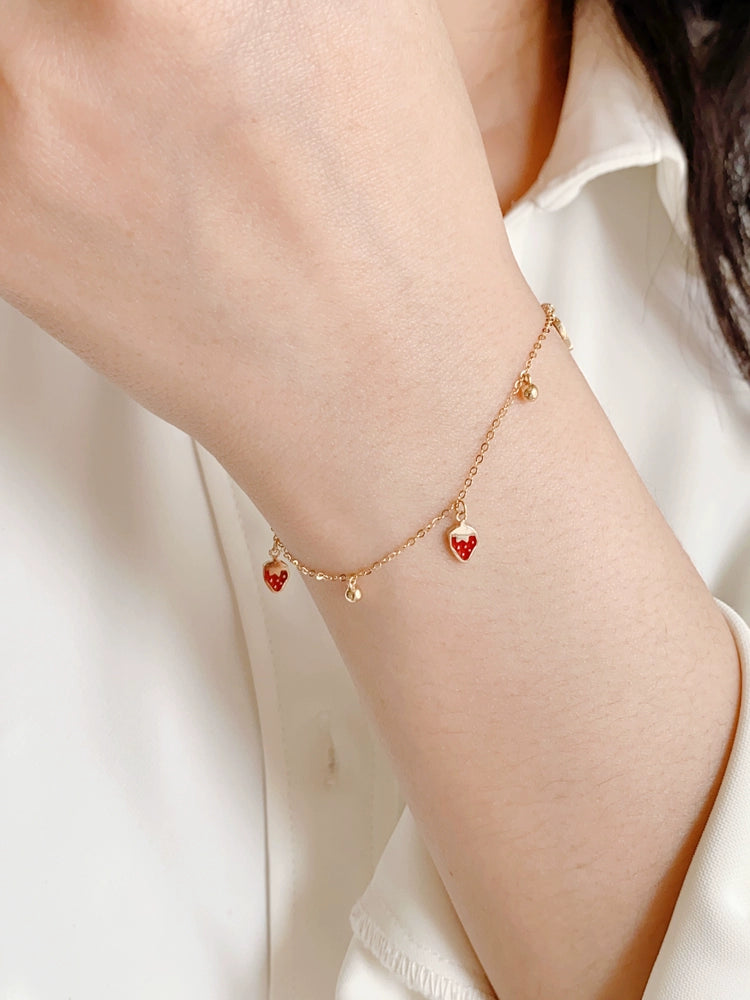 Strawberry Sora Bracelet / Anklet