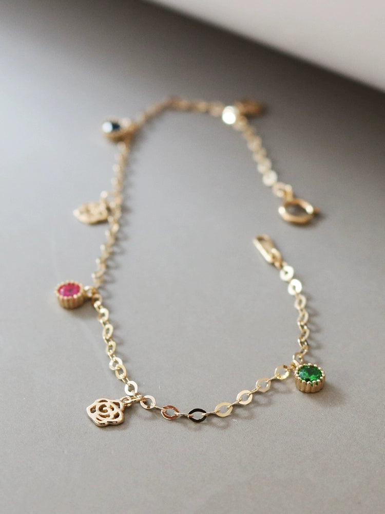 Ivana Rose Bezel Bracelet / Anklet