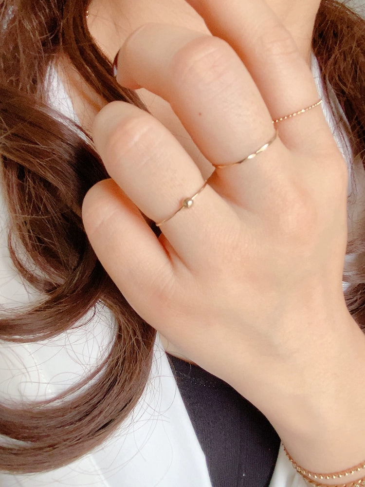 Dome Ball Stackable Ring