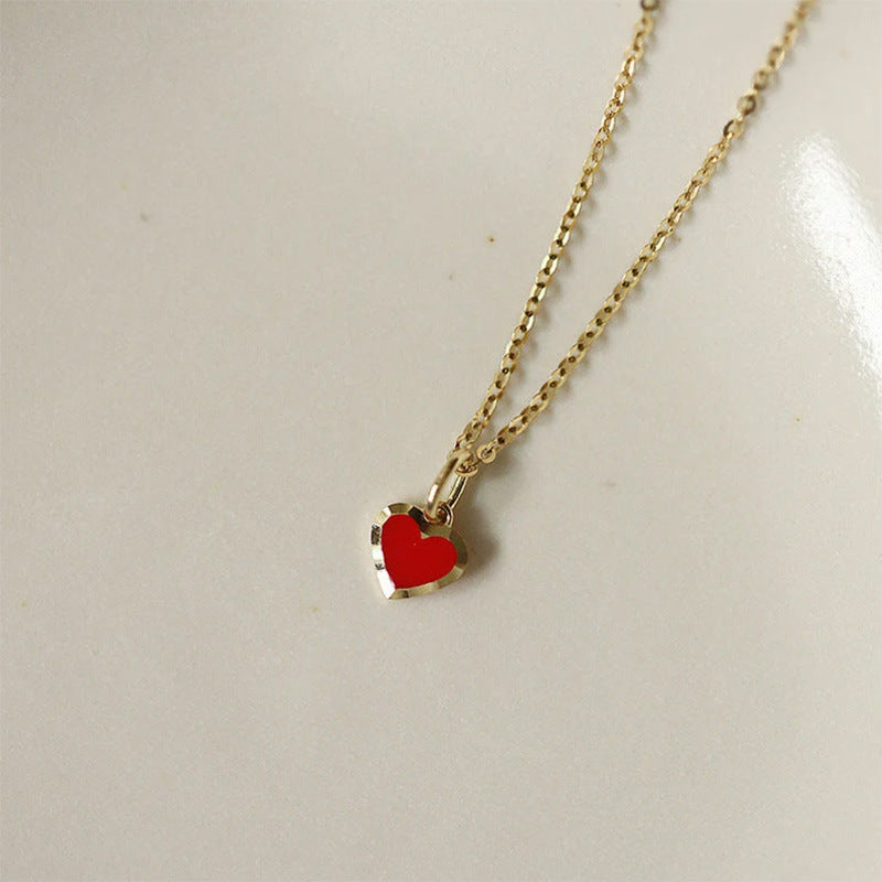 Precious Red Heart Charm Bracelet