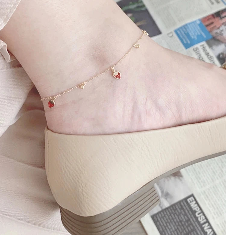 Strawberry Sora Bracelet / Anklet