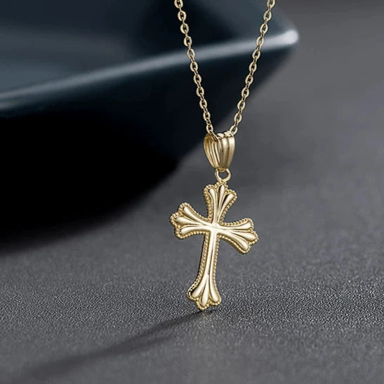 Vintage Cross Charm Pendant