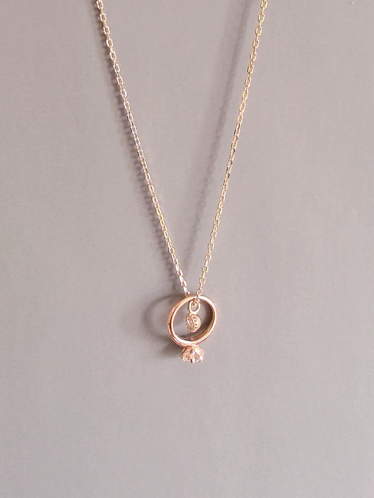 Pop Ring Charm Necklace