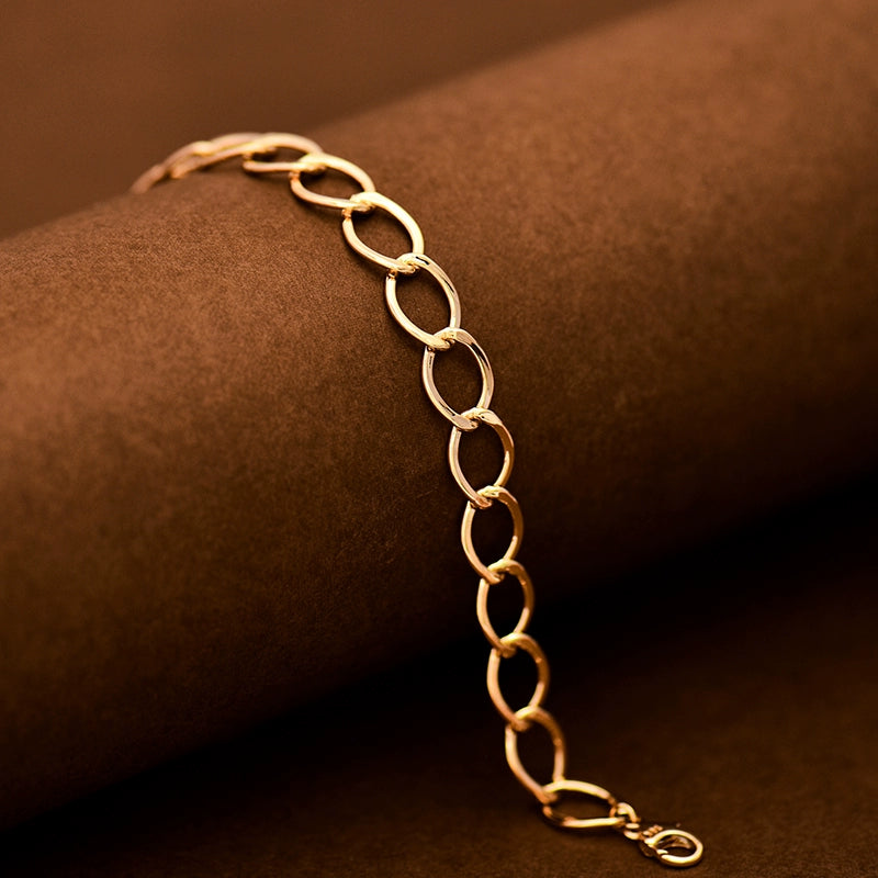 Large Oval Link Chain Bracelet