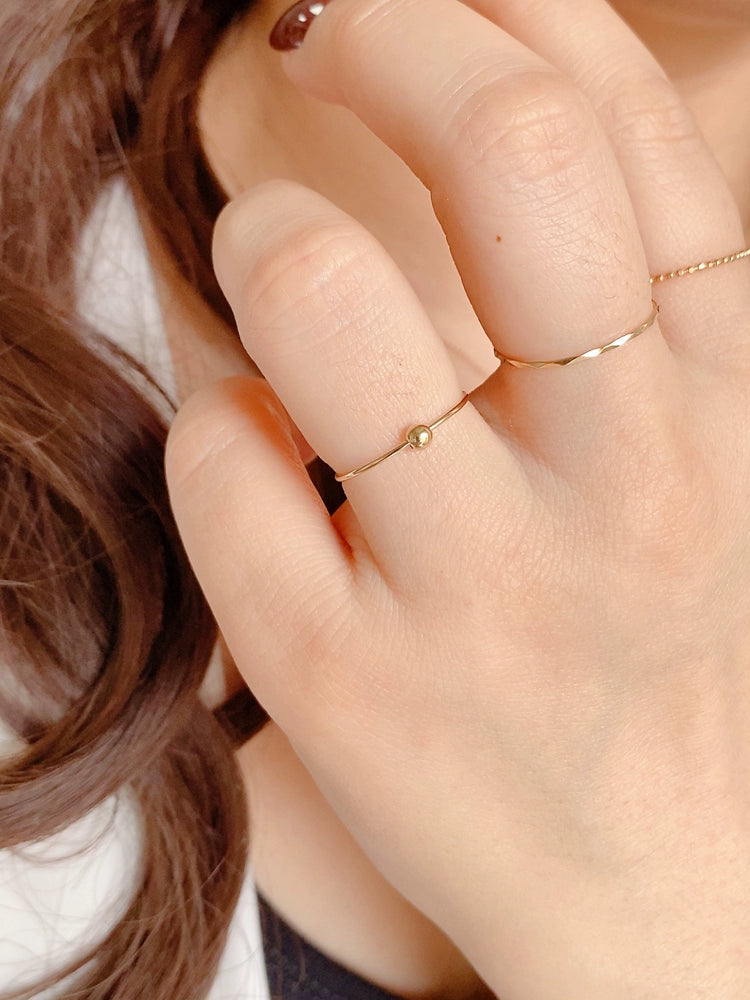 Dome Ball Stackable Ring