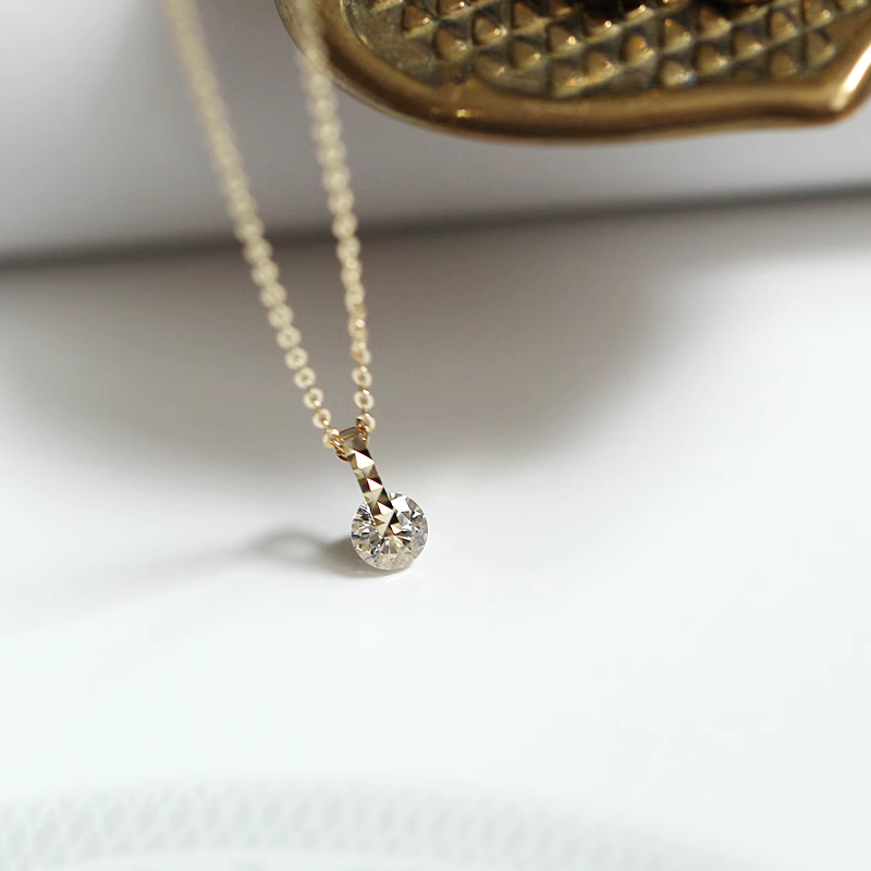 Sparkle Dome Charm Necklace