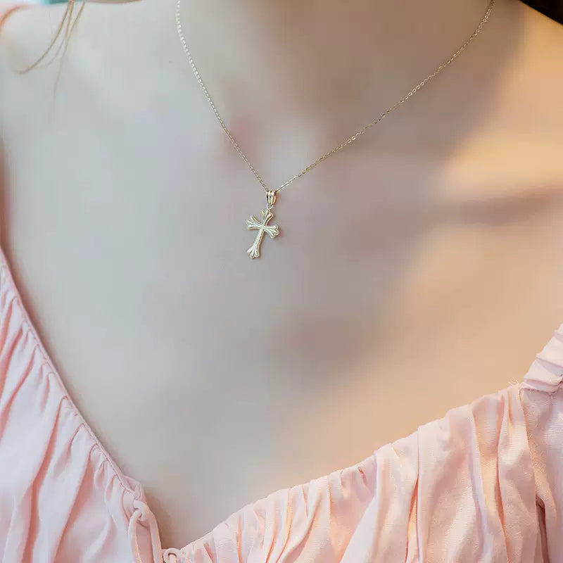 Vintage Cross Charm Pendant