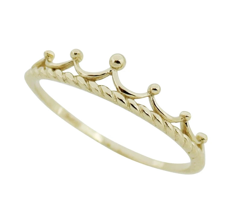 Cambridge Crown Stackable Ring