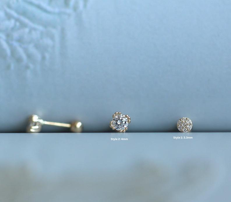 Crystal Stud Earrings