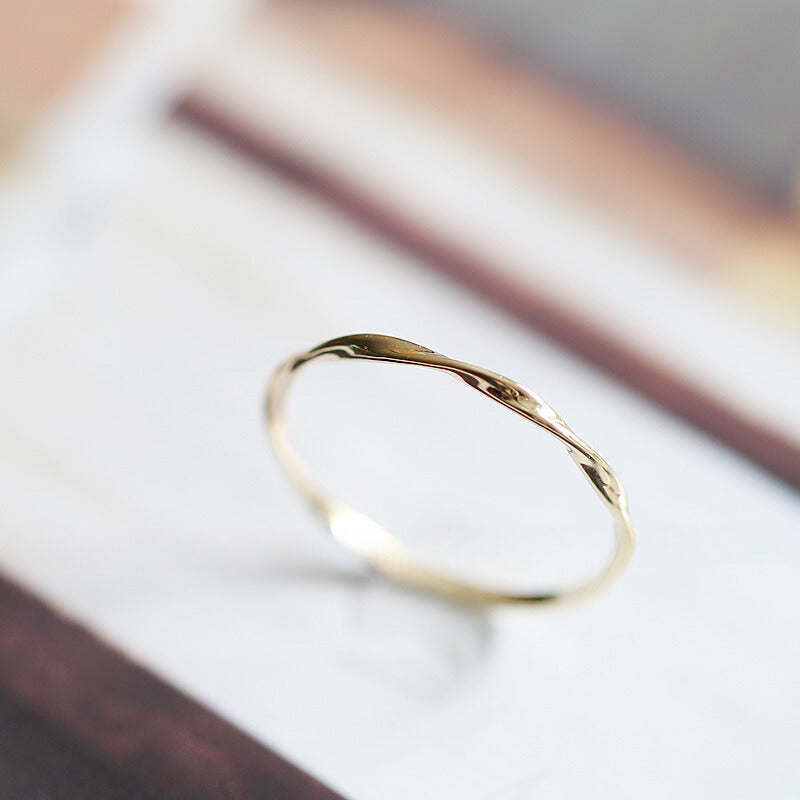 Ocean Wave Stackable Ring