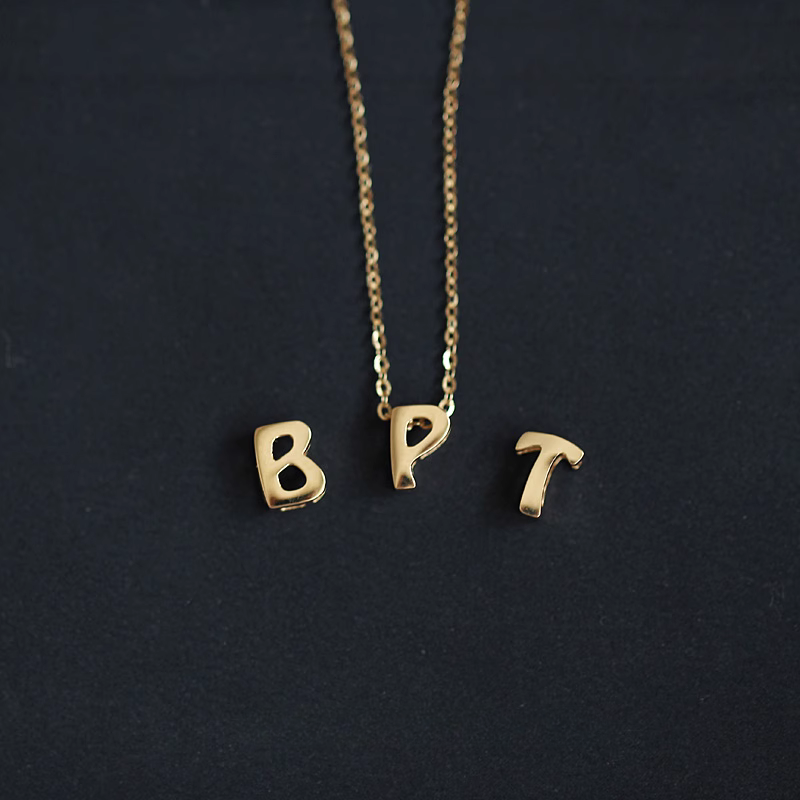 Alphabet Charm Necklace