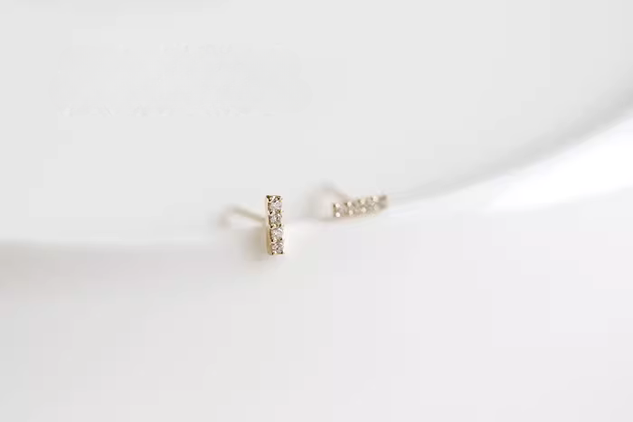 Sparkle Wand Stud Earrings