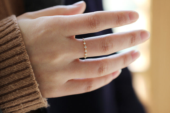 Bling Row Stackable Ring