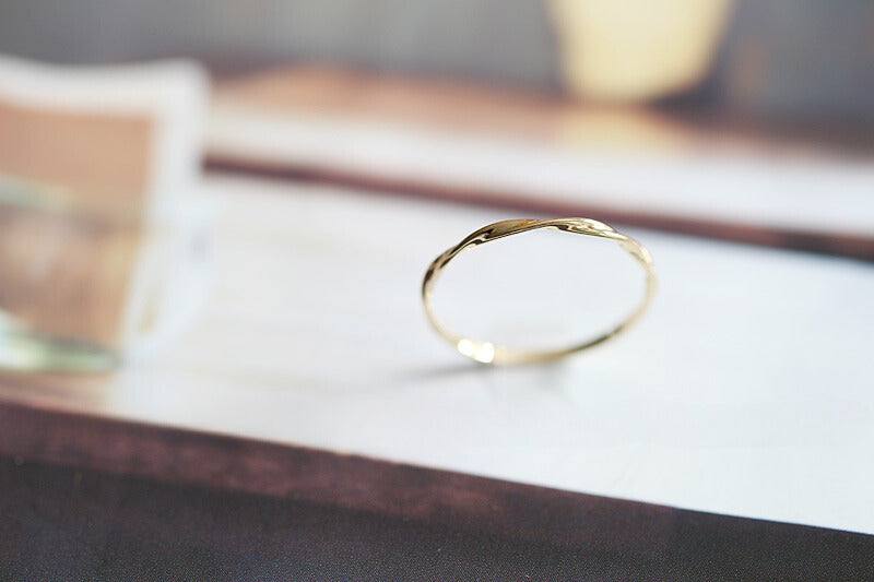 Ocean Wave Stackable Ring