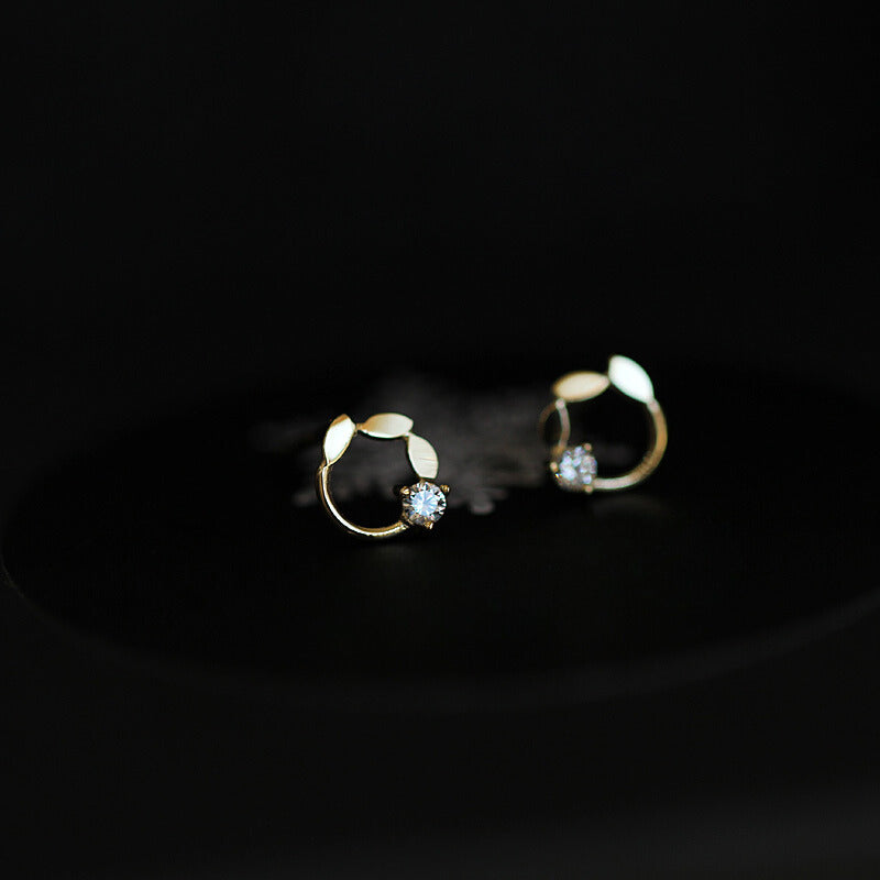 Eternity Diamond Stud Earrings