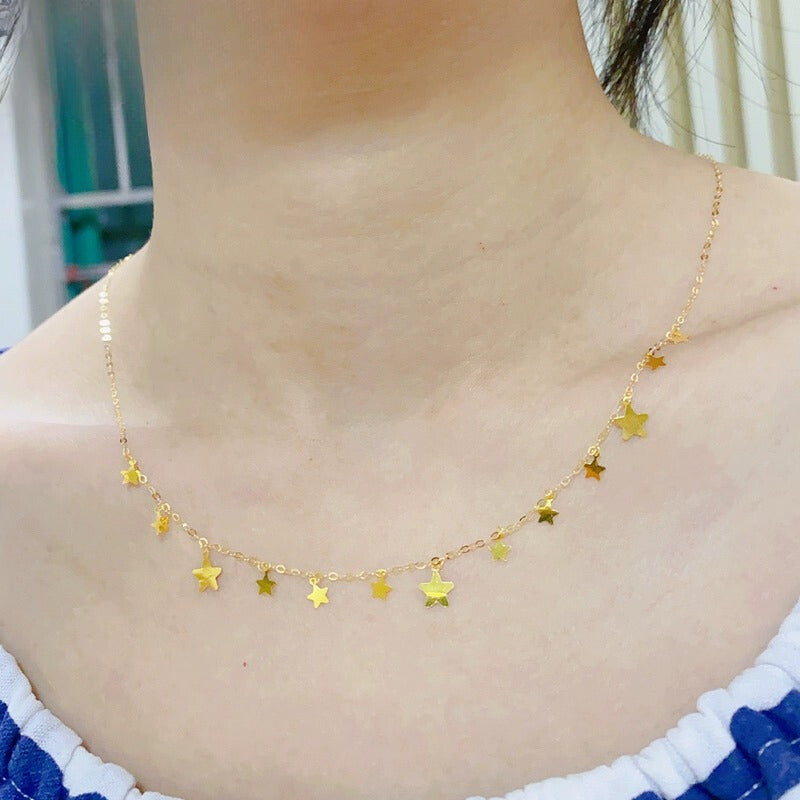 Tassel Stars Chain Necklace