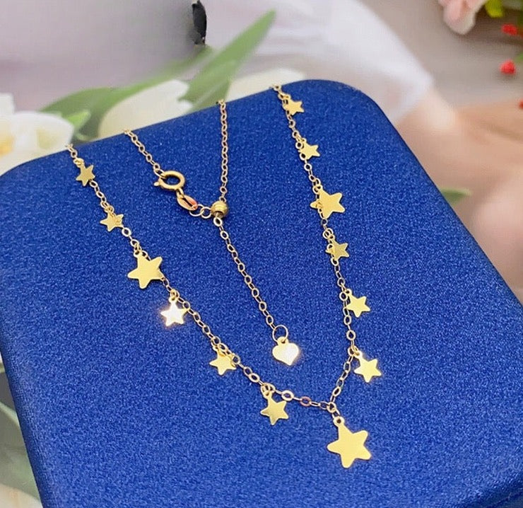 Tassel Stars Chain Necklace