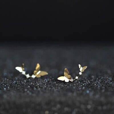 Flyhigh Butterfly Stud Earrings