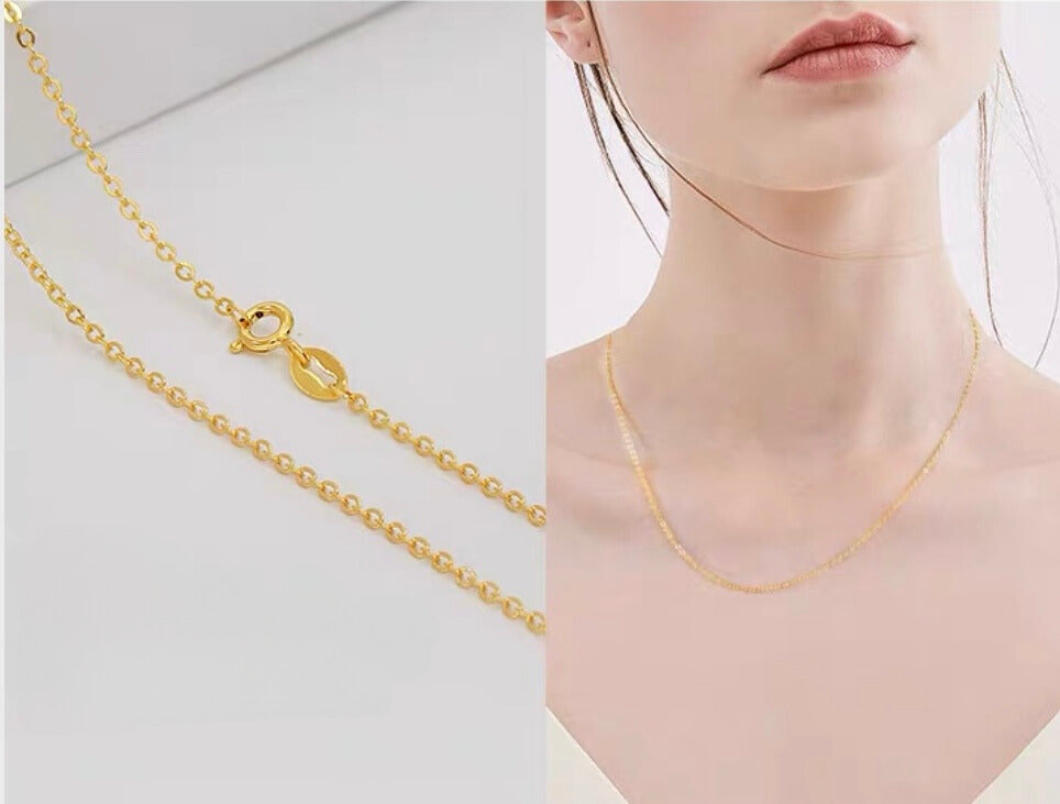 Fine Cable Chain Necklace