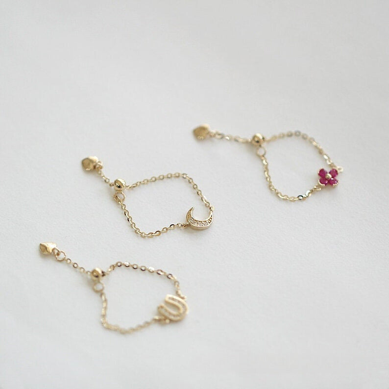 Charm Adjustable Chain Ring