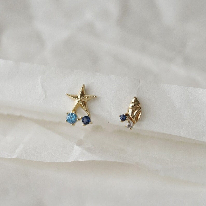 Beachside Wonders Stud Earrings