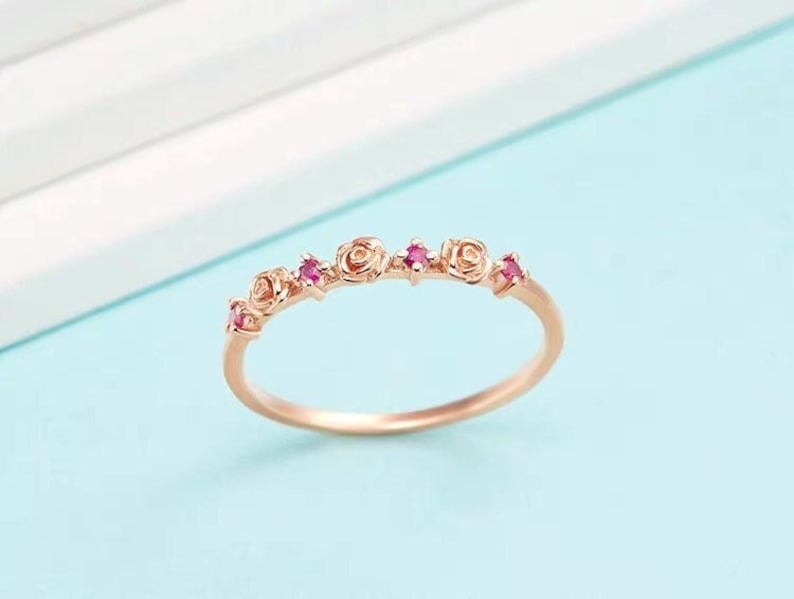 Roses Delight Stackable Ring